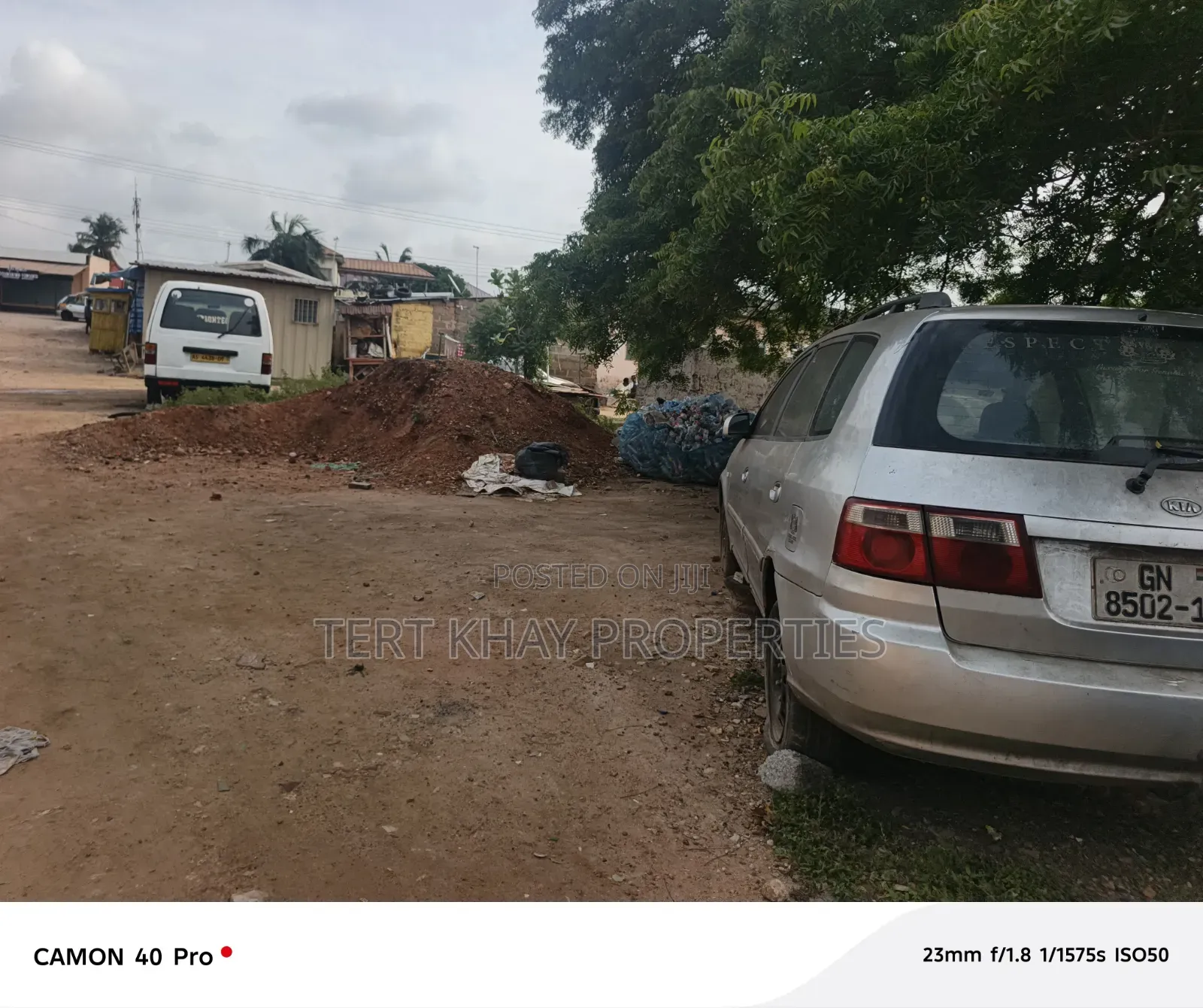 Half Plot for Sale at Teshie