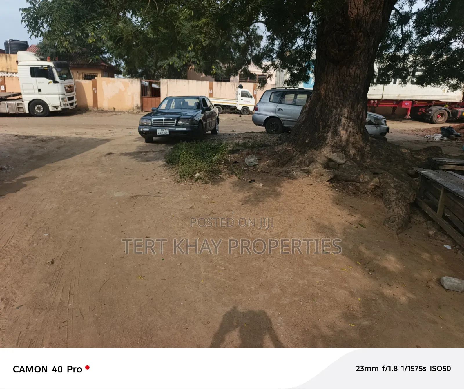 Half Plot for Sale at Teshie