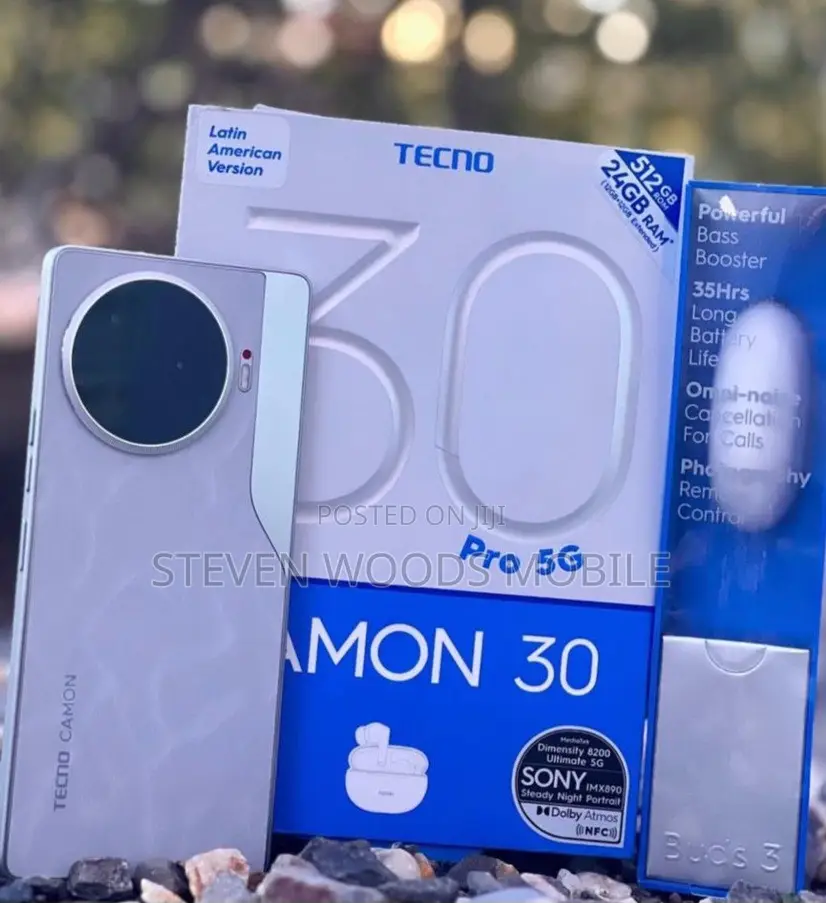 New Tecno Camon 30 Pro 5G 512 GB White