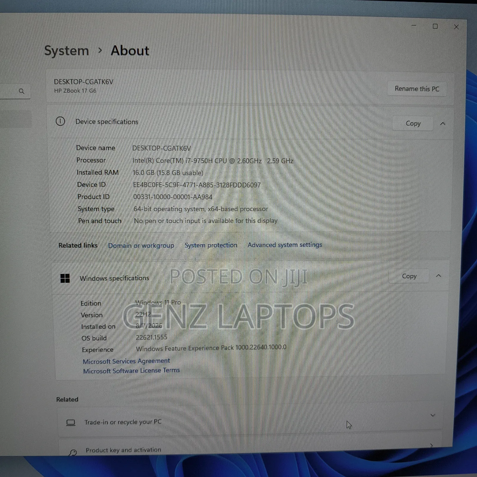 Laptop HP EliteBook 840 G8 16GB AMD Ryzen 7 SSD 500GB