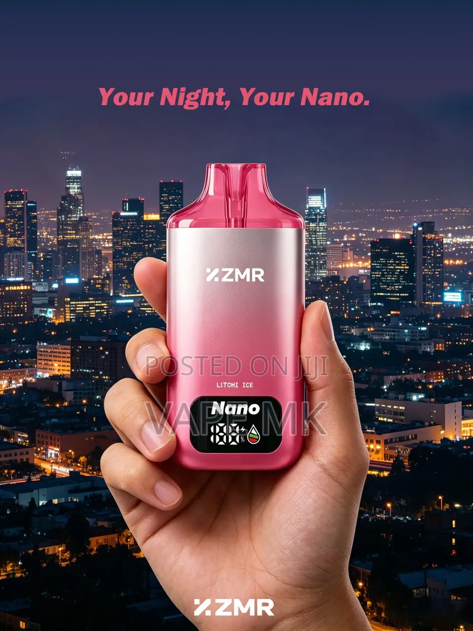 ZMR 20000 Puffs Disposable Rechargeable Vape – 13W Constant Outpu
