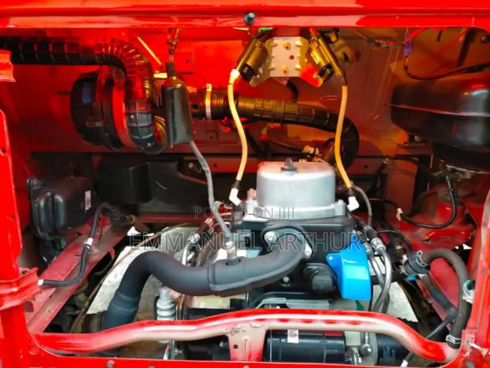 New Bajaj RE 2024 Red