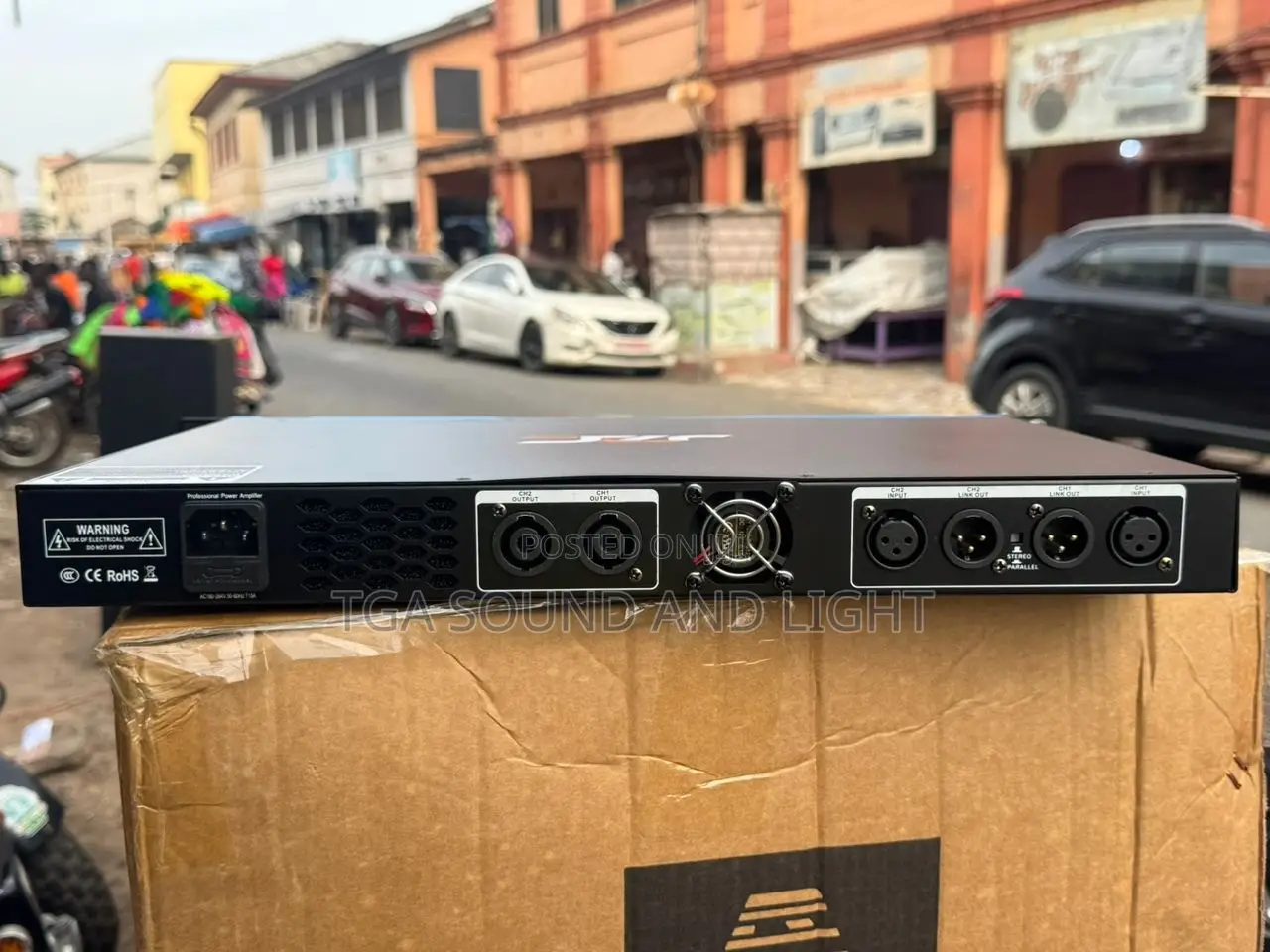 JAC JP20000 2 Channels 1U Line Array Amplifier