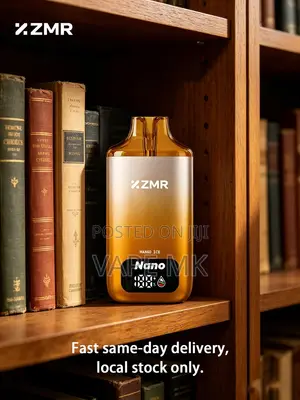 ZMR 20000 Puffs Rechargeable Vape Kit – 10mL Pre-Filled E-Liquid