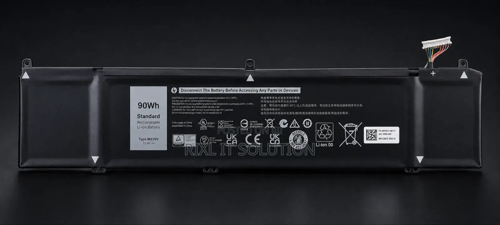 Brand New Original Dell Alienware 90Wh 6-Cell Laptop Battery M15 M17
