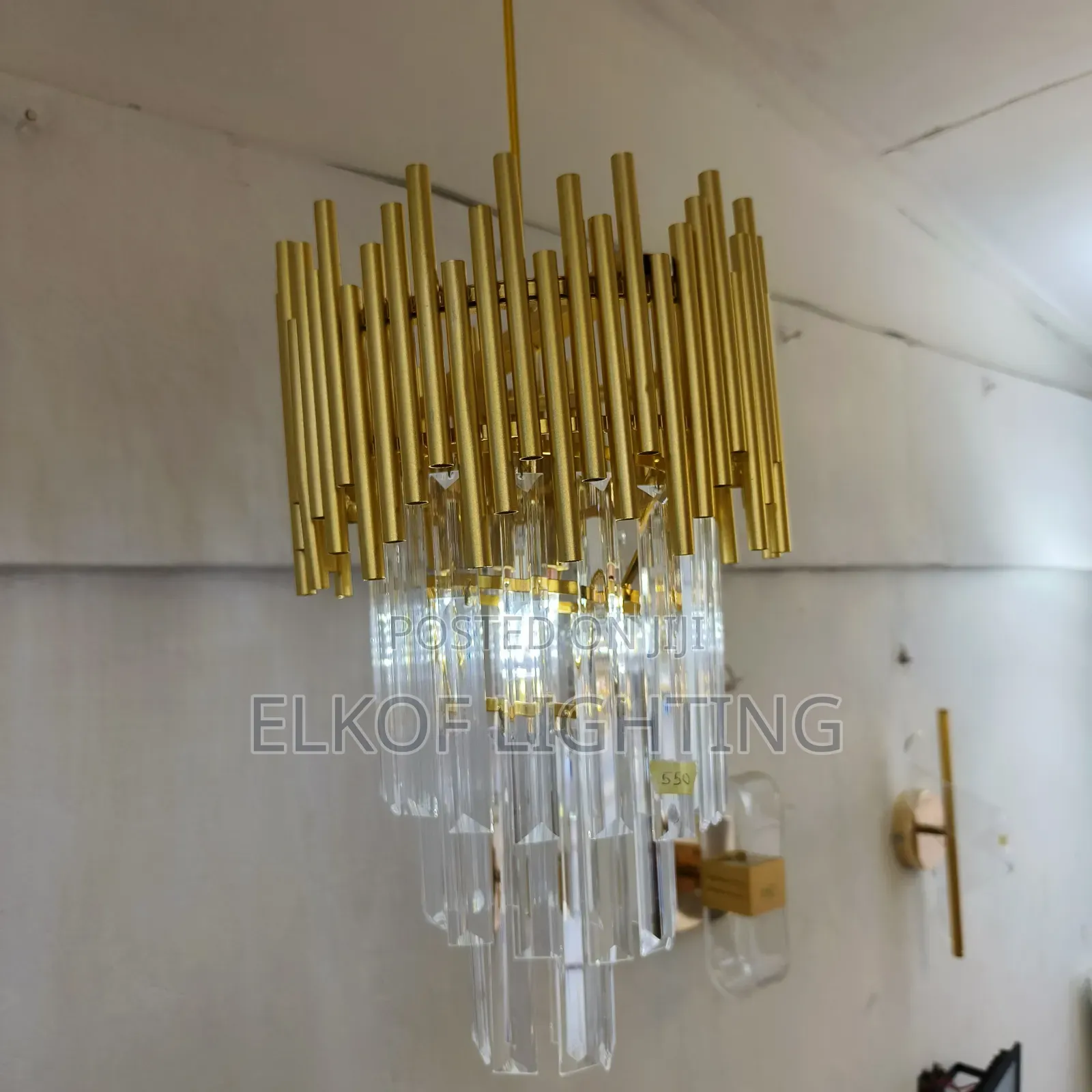 30cm Crystal Gold Chandelier