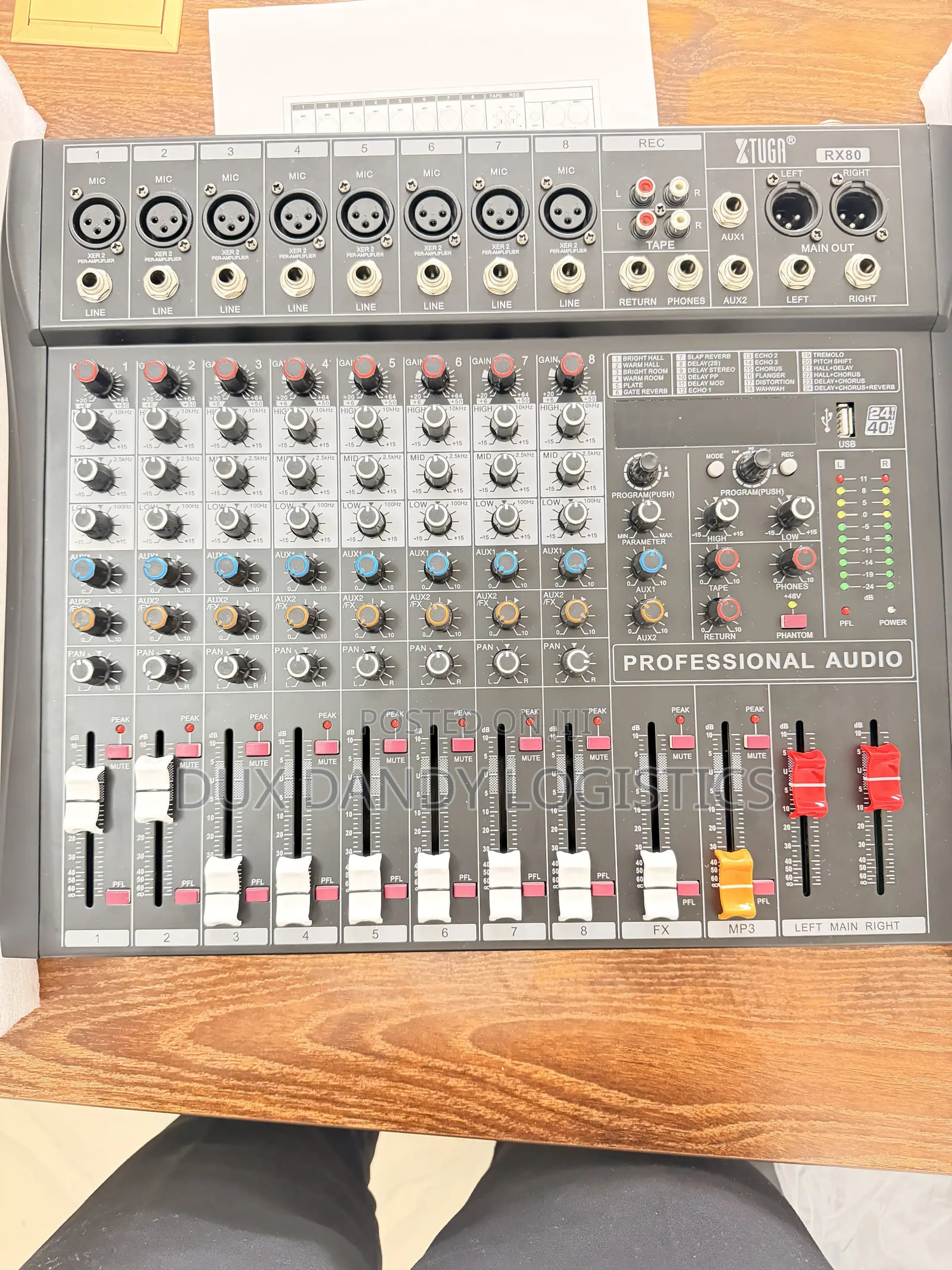 8 Channel Mixer