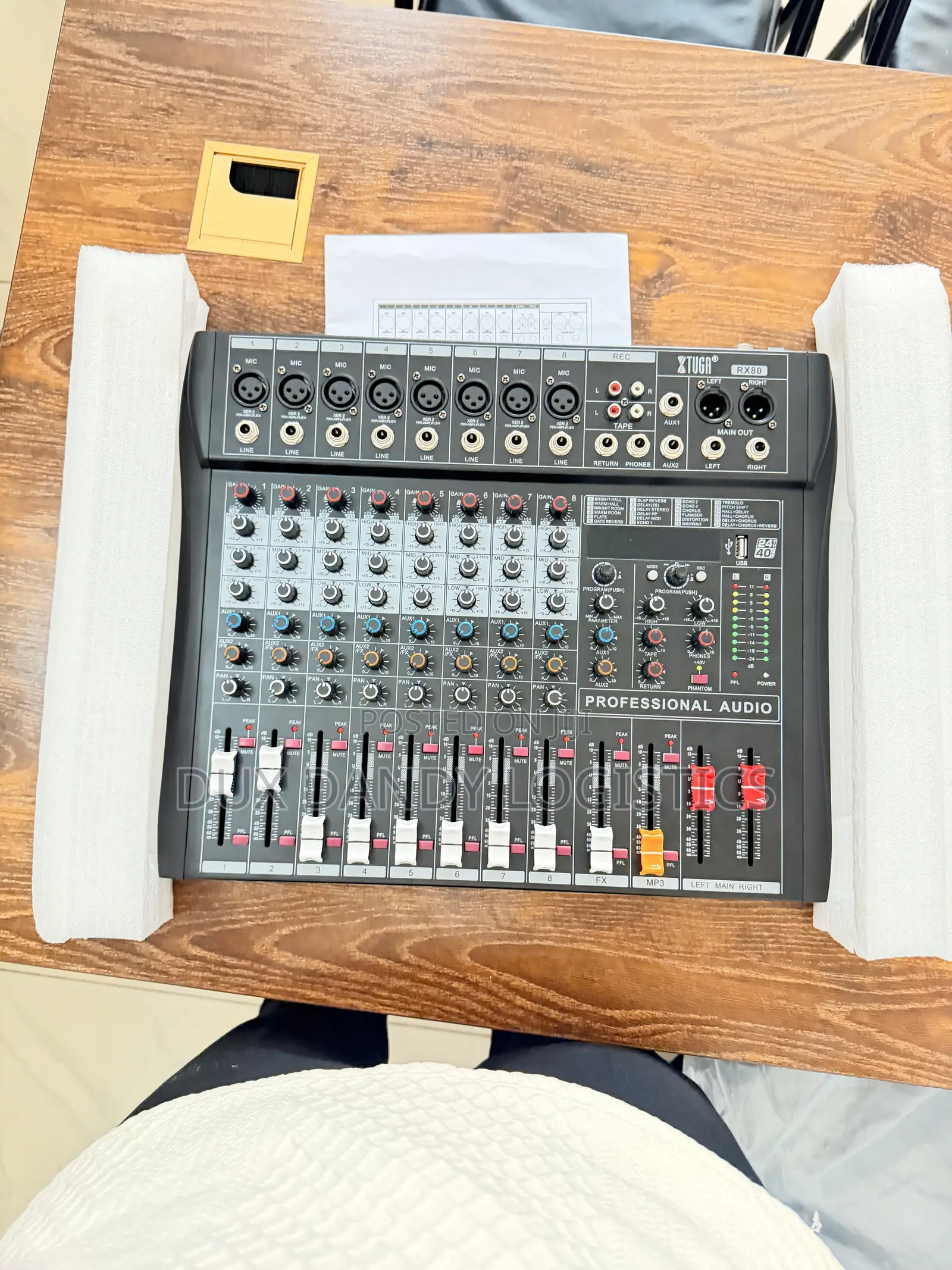 8 Channel Mixer