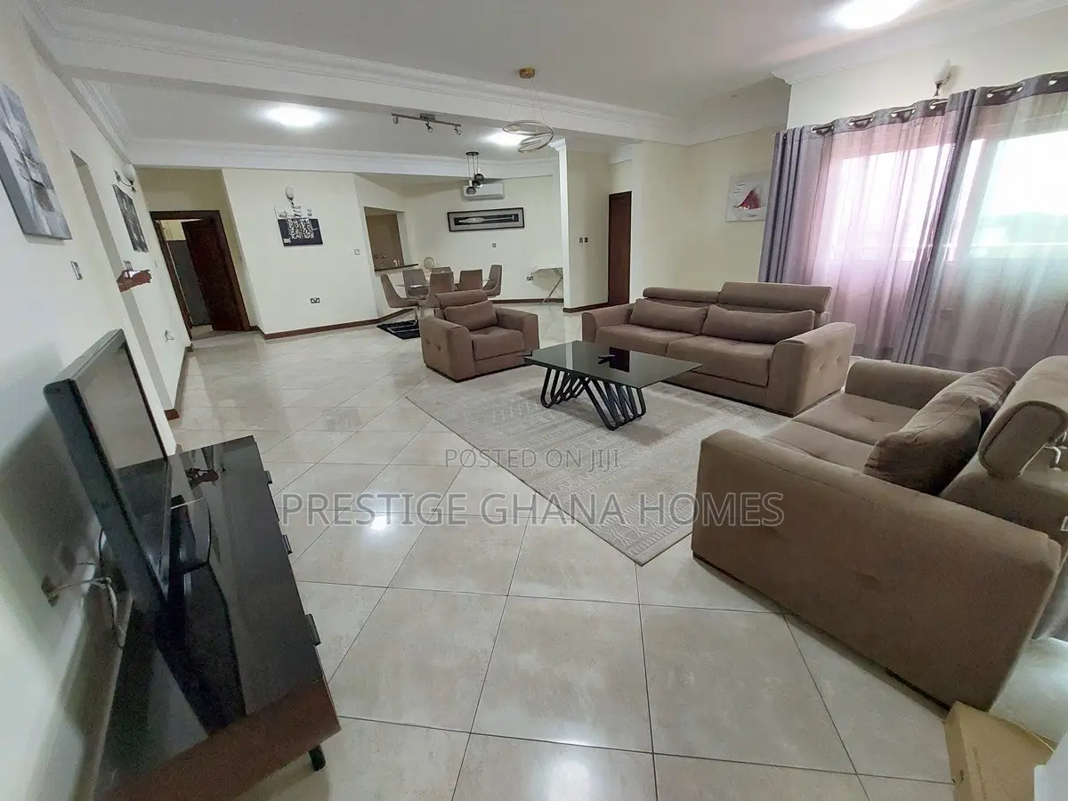 Furnished 3bdrm Apartment in A&C Mall Area for rent