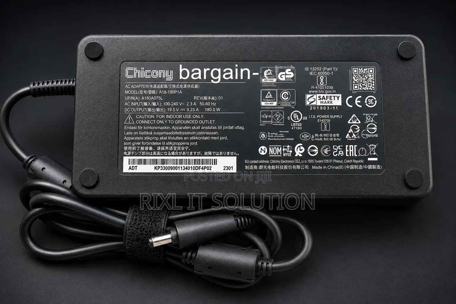 New Acer 330W Laptop Charger 19.5V 16.9A for Predator Nitro 5 Gaming