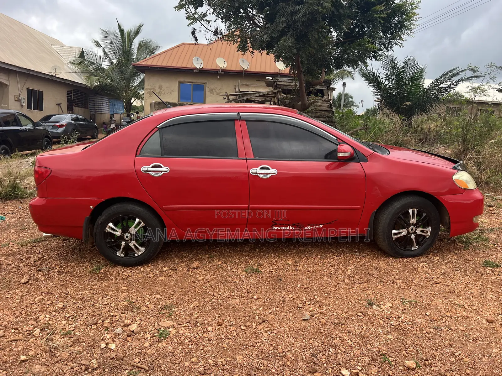 Toyota Corolla LE 2007 Red