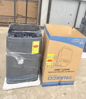 Fresh in Box Nasco 8kg Top Load Washing Machine(Nastl-B80)dark Gray
