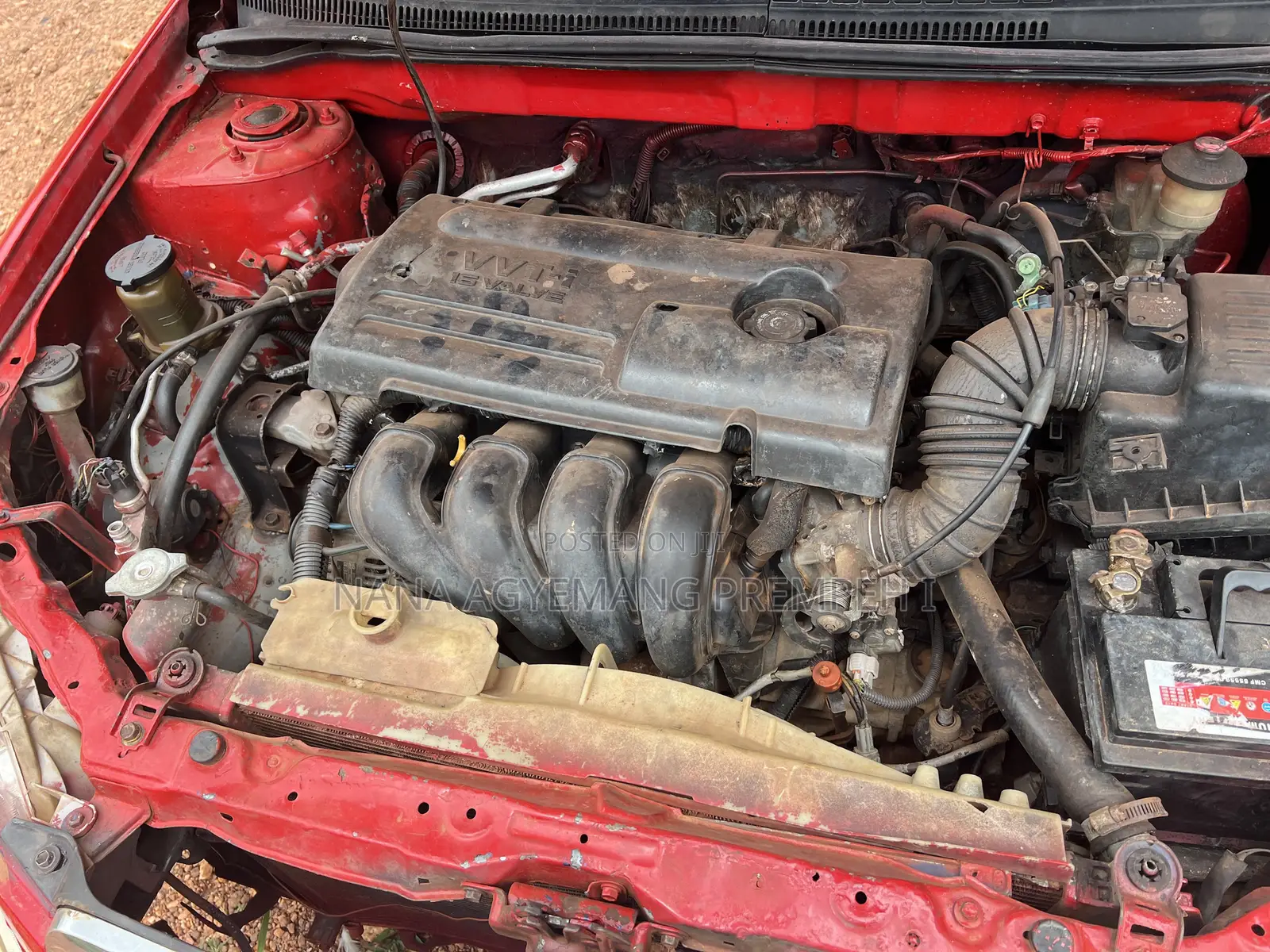 Toyota Corolla LE 2007 Red