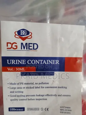 Urine and Stool Container 30ml