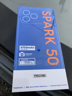 New Tecno Spark 50 128 GB Black