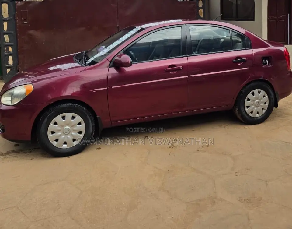 Hyundai Accent 2008 Red