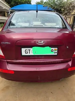 Hyundai Accent 2008 Red