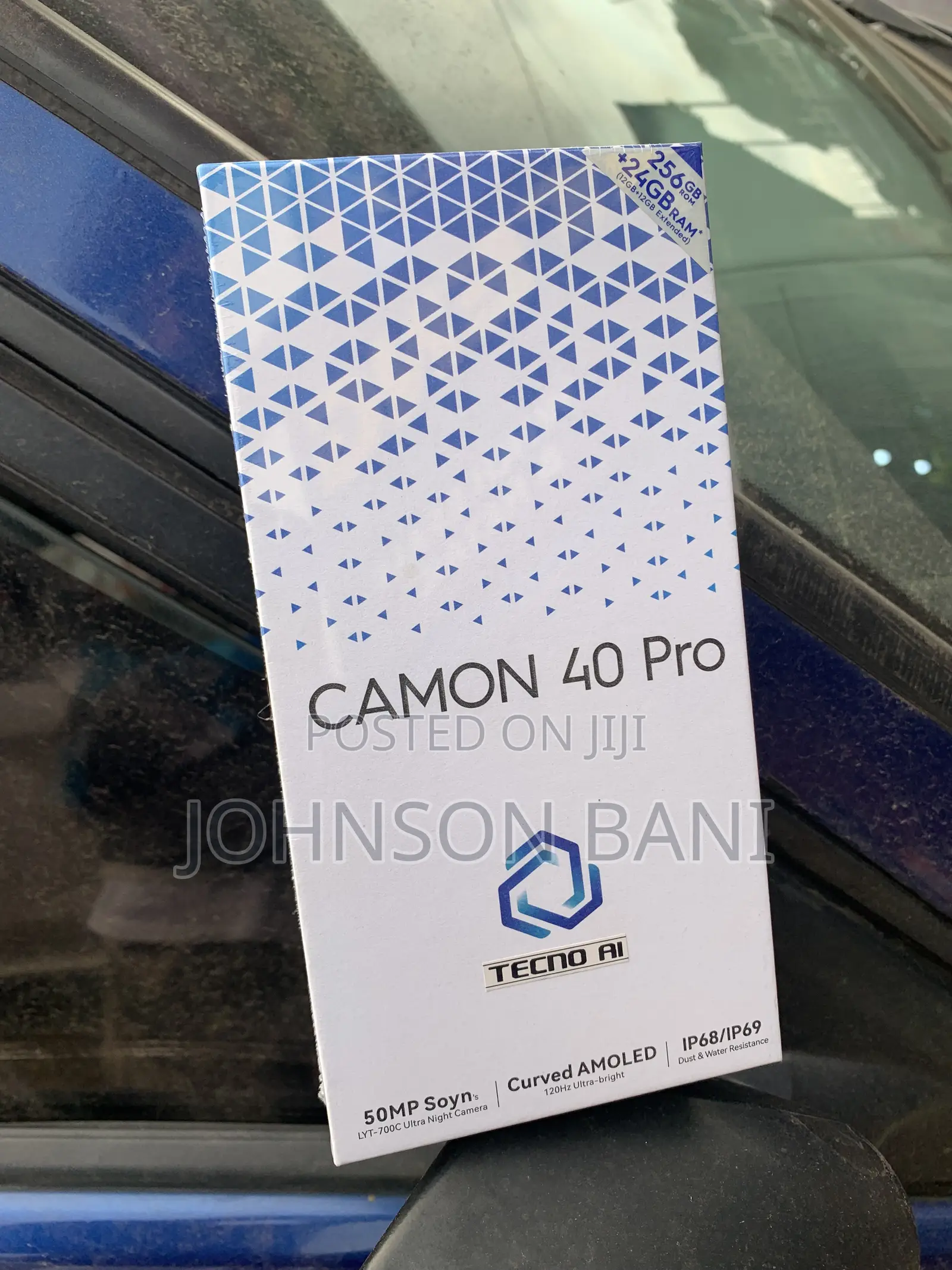 New Tecno Camon 40 Pro 5G 256 GB Black