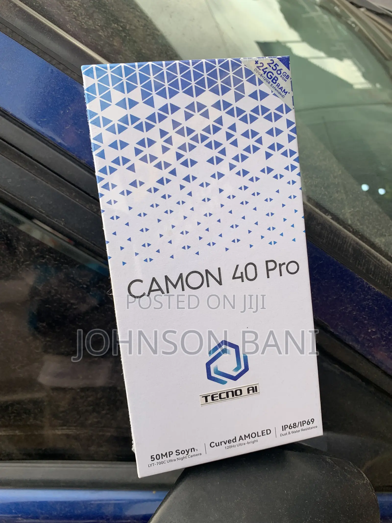 New Tecno Camon 40 Pro 5G 256 GB Black