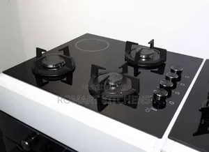 Quality Turkish 60cm Inbuilt Glass Burner 3 Gas and 1 electric.Hybrid