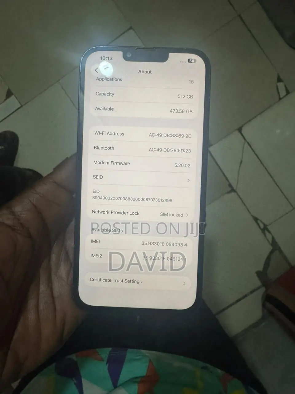 Apple iPhone 13 Pro Max 512 GB Blue