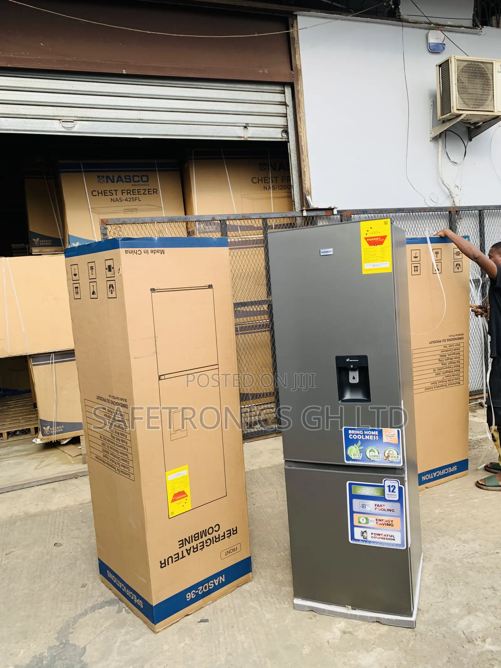 Most Unique NASCO 268LTR Bottom Freezer Fridge (NASD2-36)