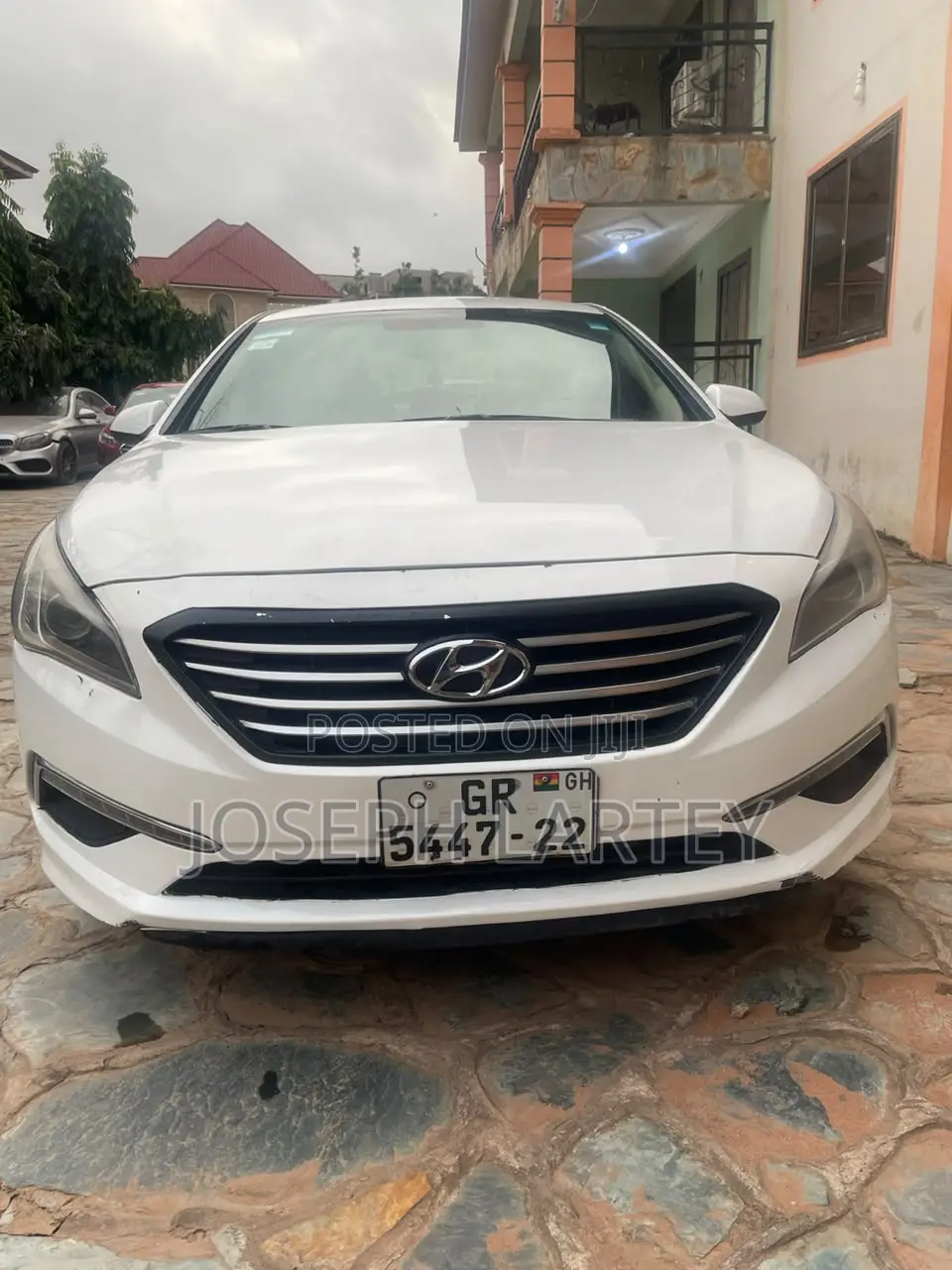 Hyundai Sonata Limited 2.0T Seban (2.0L 4cyl 6A) 2017 White