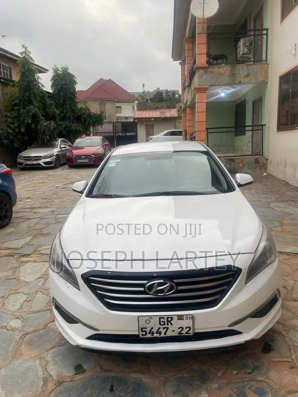 Hyundai Sonata Limited 2.0T Seban (2.0L 4cyl 6A) 2017 White