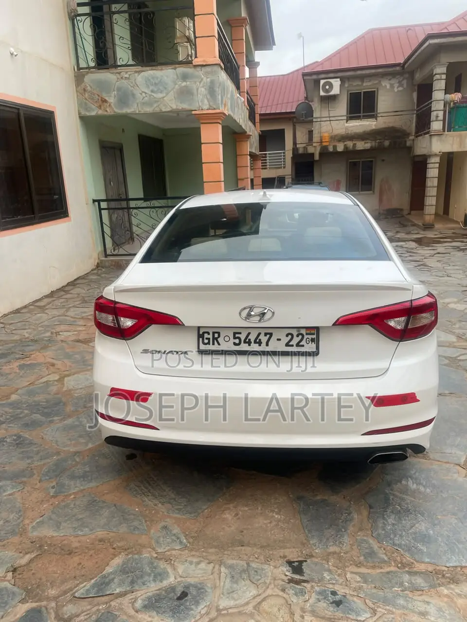 Hyundai Sonata Limited 2.0T Seban (2.0L 4cyl 6A) 2017 White