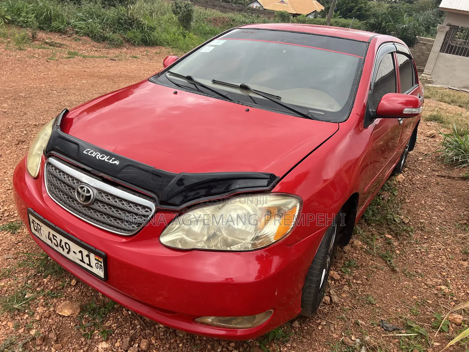 Toyota Corolla LE 2007 Red