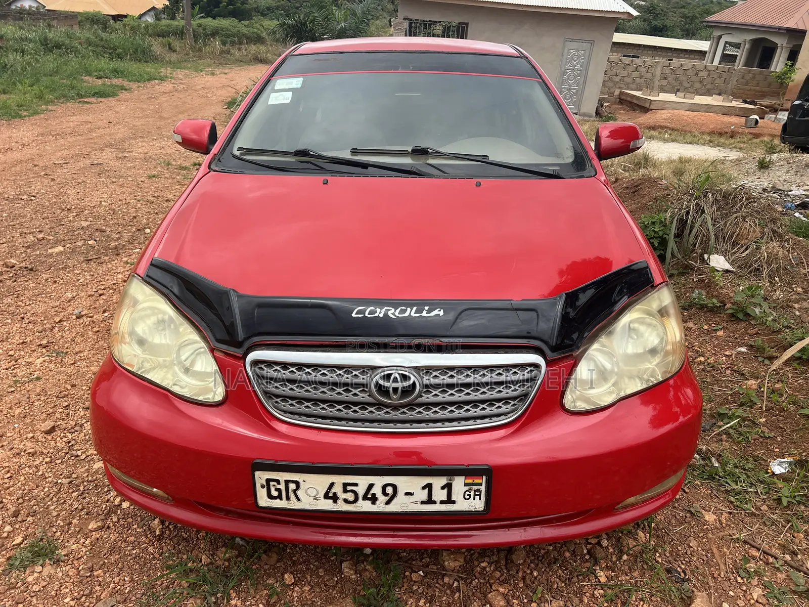 Toyota Corolla LE 2007 Red