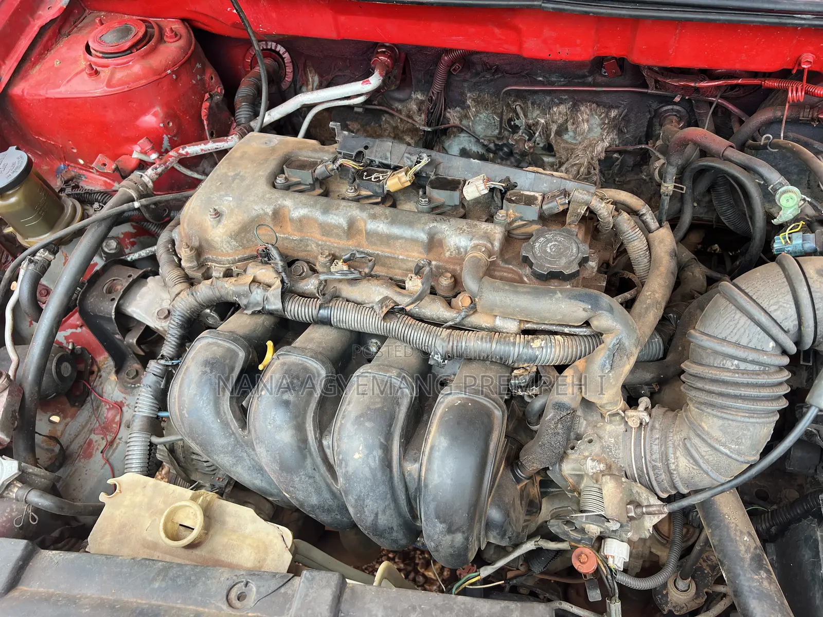 Toyota Corolla LE 2007 Red