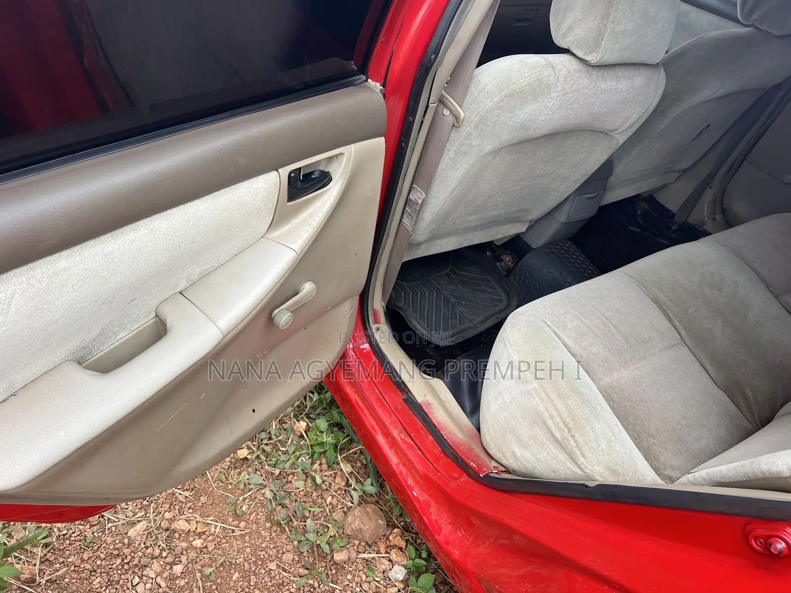 Toyota Corolla LE 2007 Red