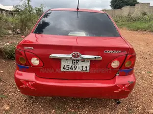 Toyota Corolla LE 2007 Red