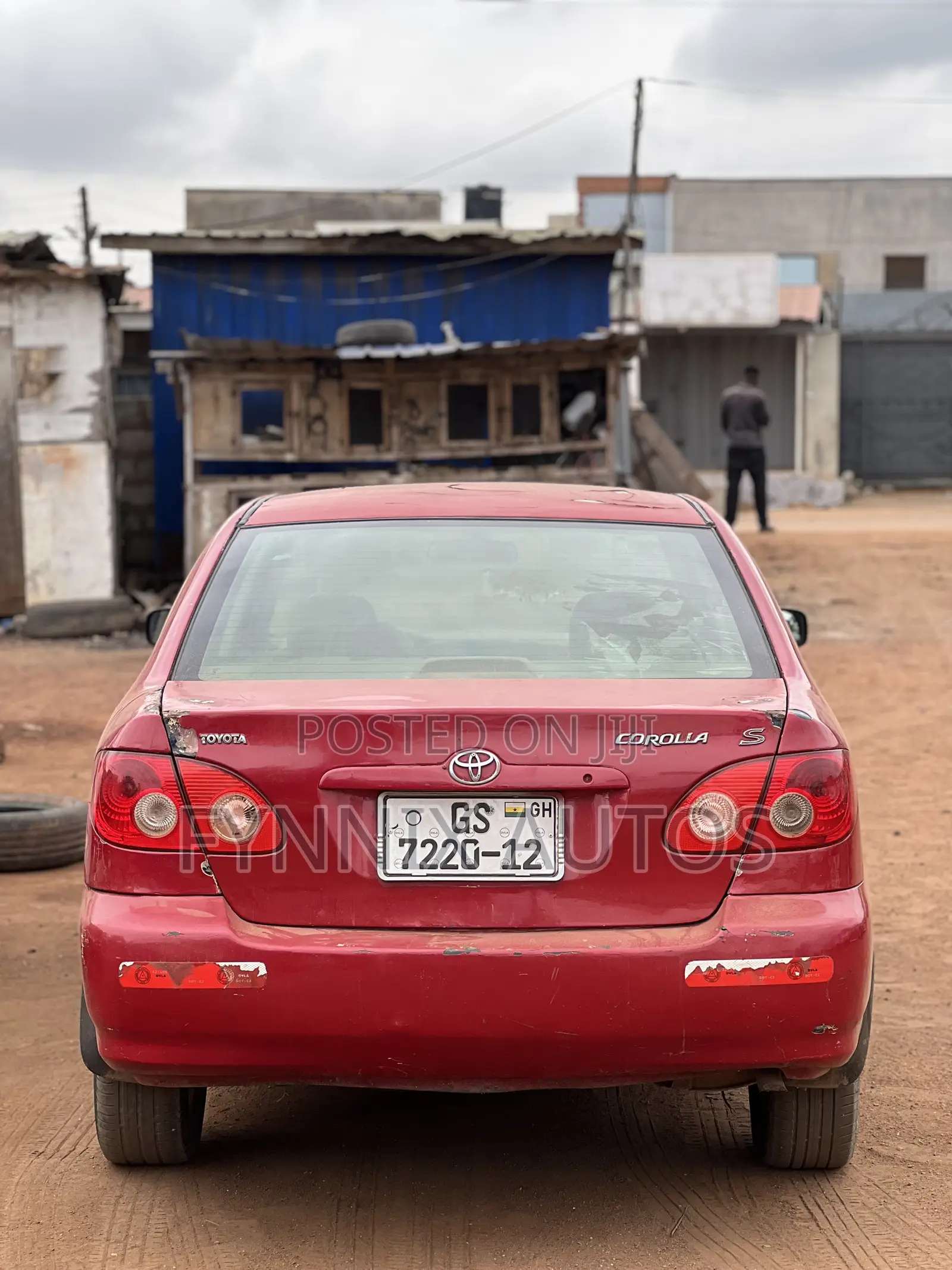 Toyota Corolla S 2005 Red