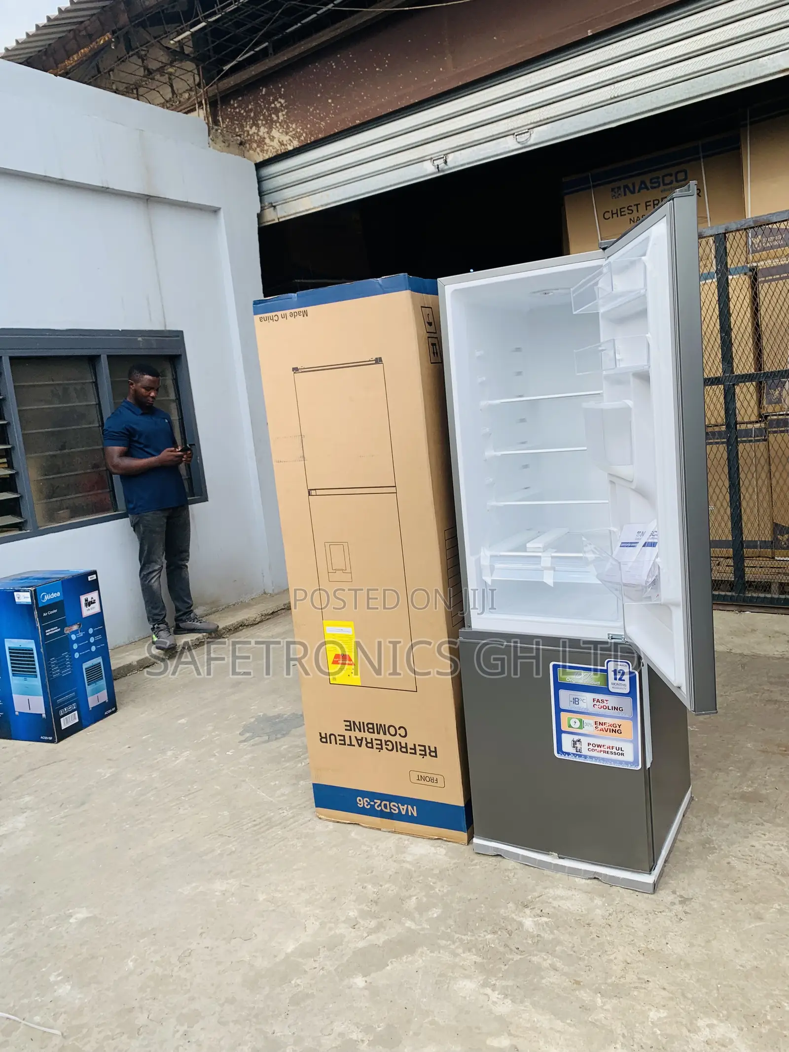 Fabulous NASCO 268LTR Bottom Freezer Fridge (NASD2-36) Dispenser
