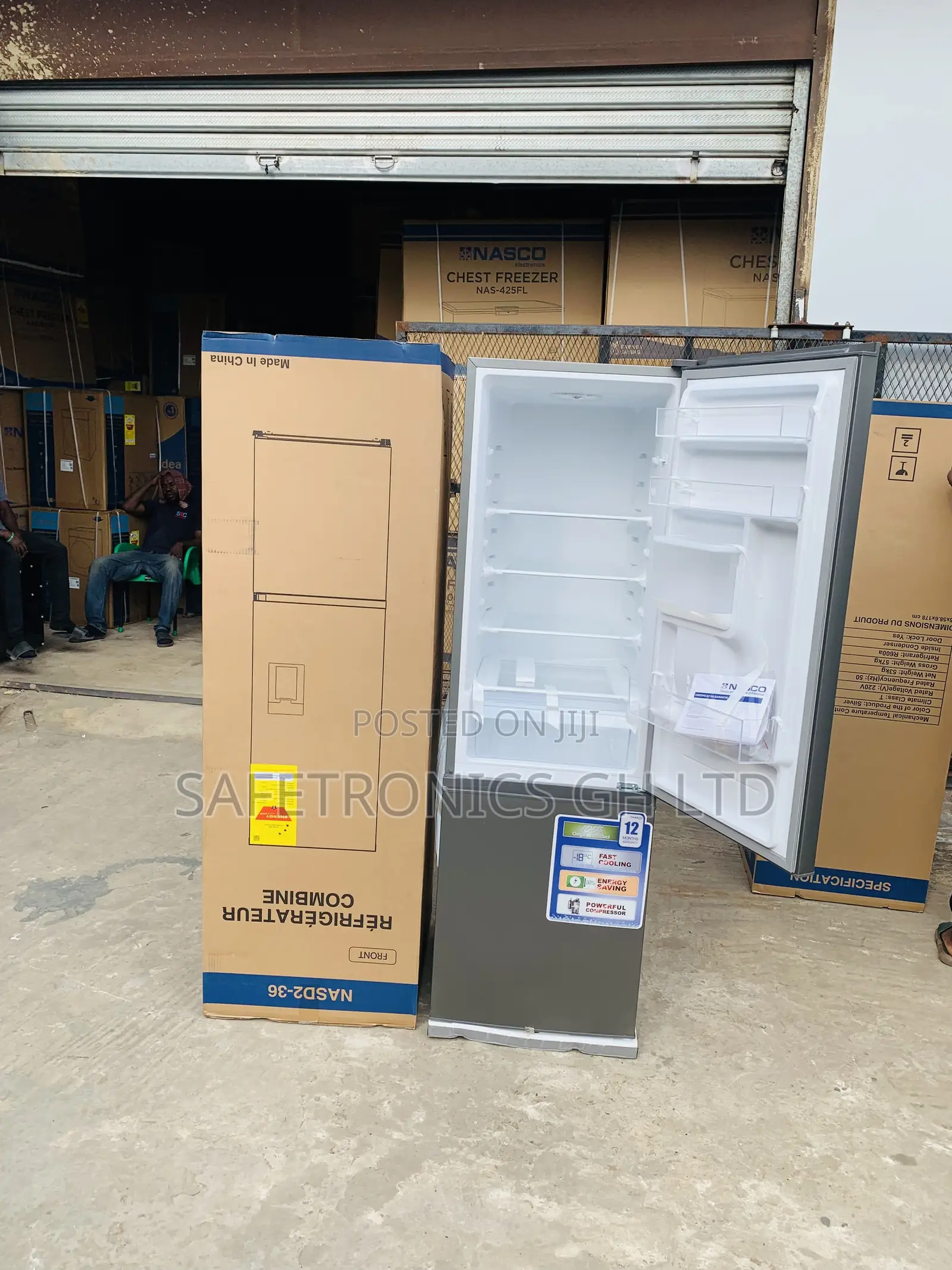 Valuable NASCO 268LTR Bottom Freezer Dispenser Fridge (NASD2-36)