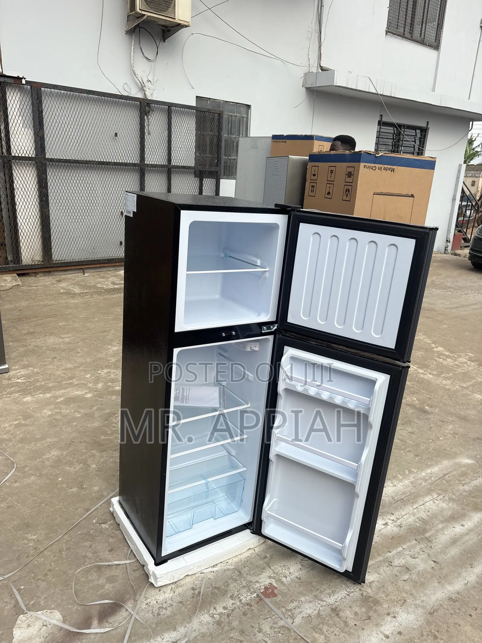 Check Out Affordable Nasco 158L 2 Door Fridge(Nasf2-18fl)dark Gray