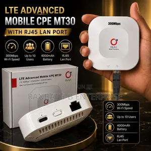 OLAX MT30 – 300Mbps Portable WiFi Router | RJ45 LAN