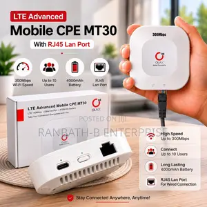 OLAX MT30 – 300Mbps Speed, RJ45 LAN Portable Connectivity