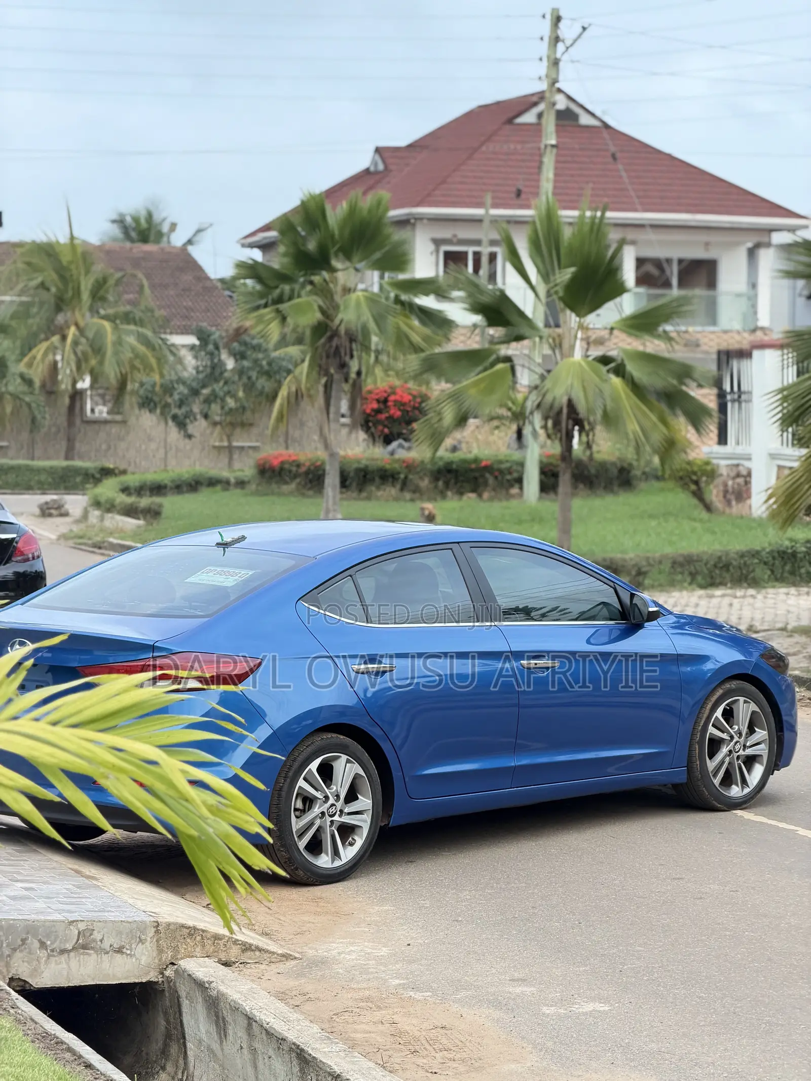 Hyundai Elantra Limited 2018 Blue