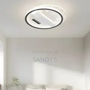 A.C Fan With Light Bluetooth Speaker and Voice Control