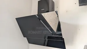 Turkish 60cm Glass Heat Extractor. Touch and Remote Control. No Hole
