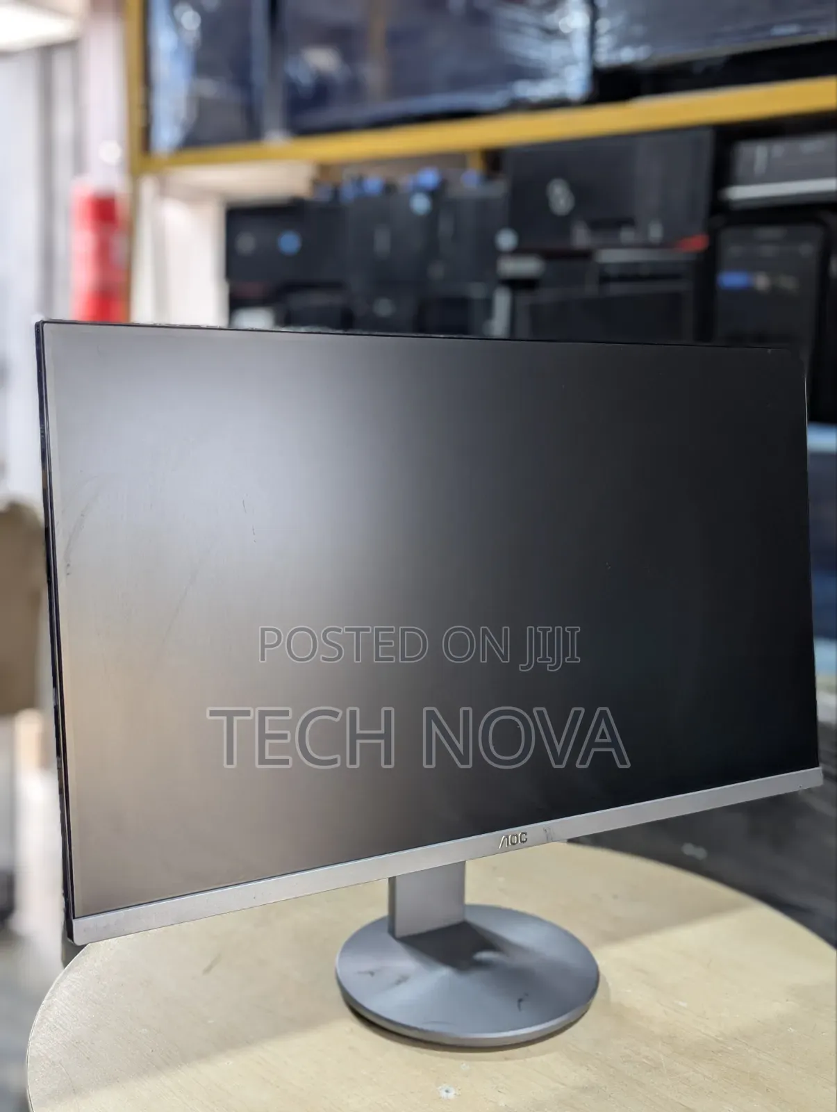 AOC Monitor 27 Inch IPS 1920 X 1080 FHD VGA HDMI DP Inbuilt Speakers