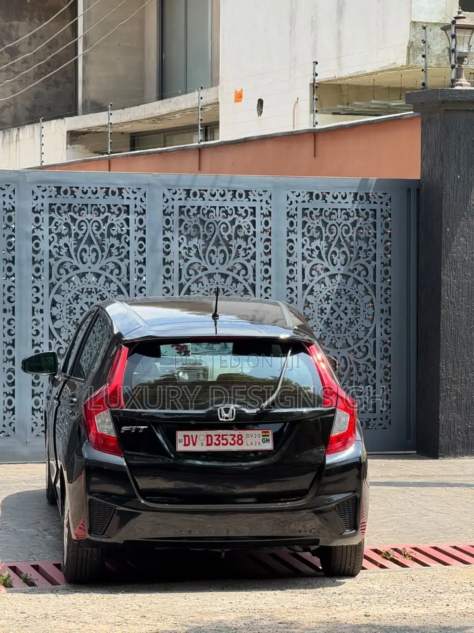 Honda Fit 2017 Black