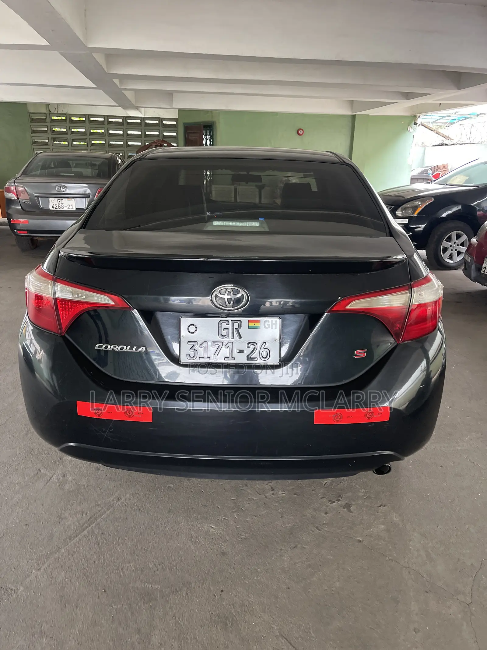 Toyota Corolla S Plus 4dr Sedan (1.8L 4cyl 6M) 2015 Black
