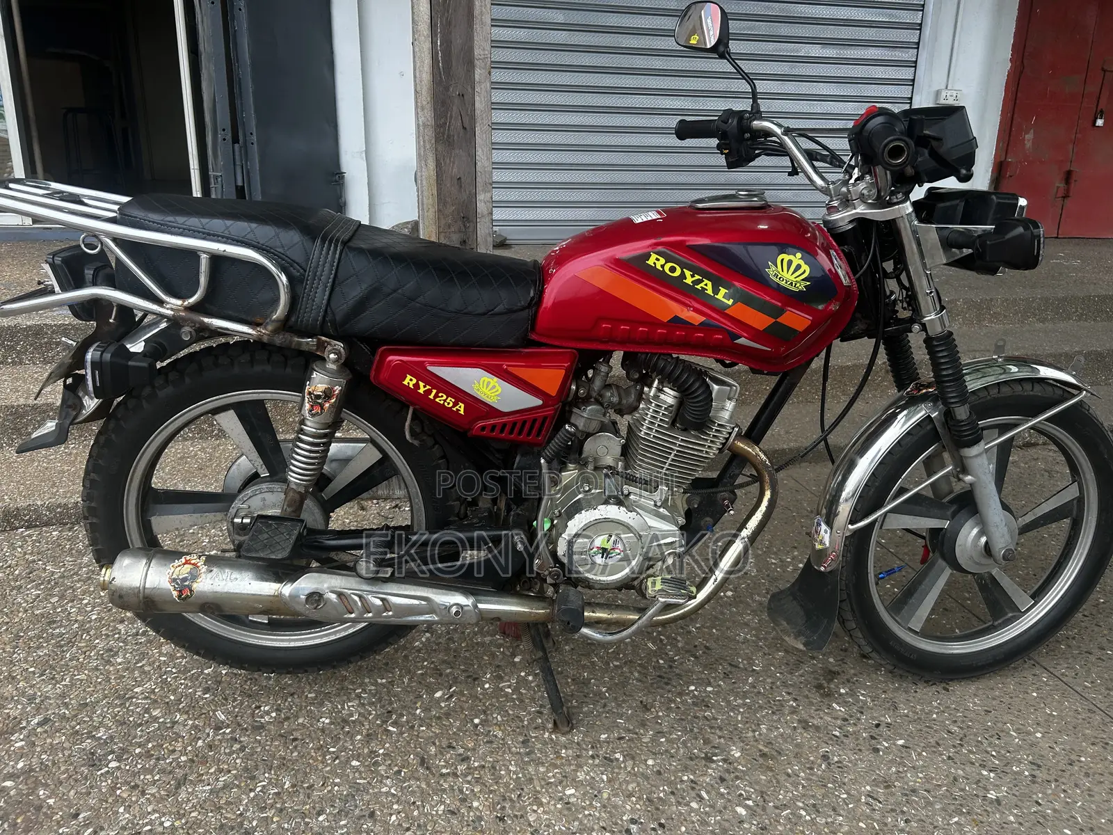 Royal RY125 2022 Red