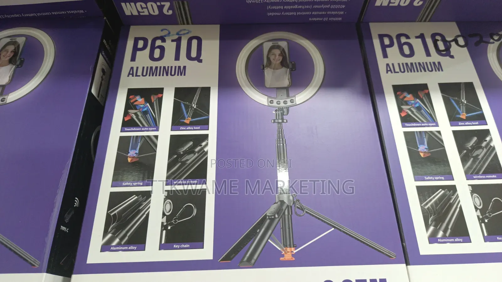 Ring Light Selfie Stick