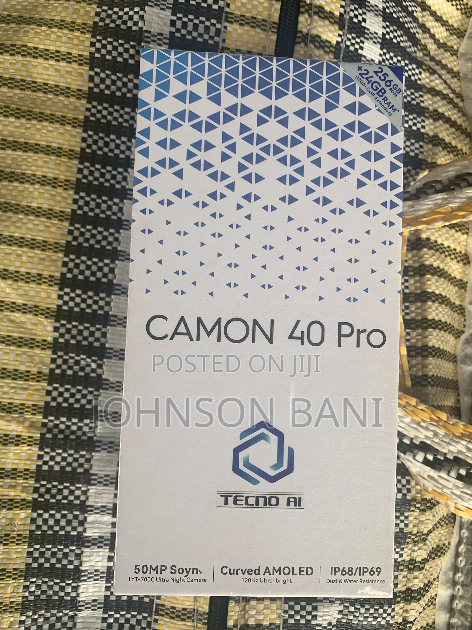 New Tecno Camon 40 Pro 5G 256 GB Gray