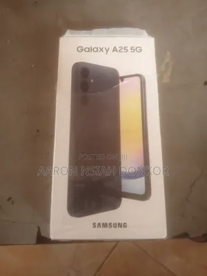 New Samsung Galaxy A25 256 GB Black